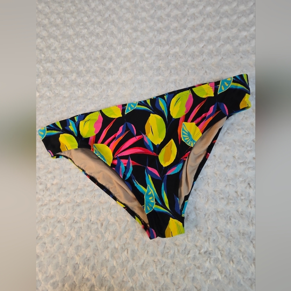 Tabitha Brown Target Lemon Print Bikini Bottom 3X (6148)